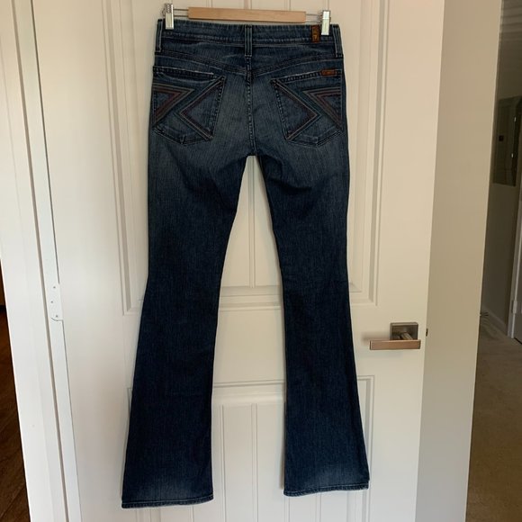 7 For All Mankind Women's Flynt Bootcut Jeans - Picture 3 of 12